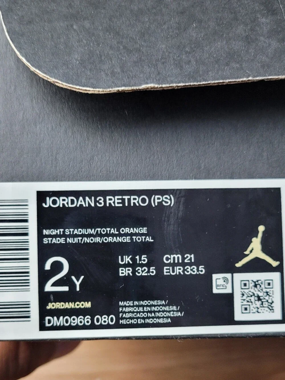 Little Kid's Jordan 3 Retro 